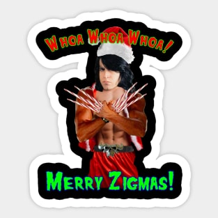Merry Zigmas Sticker